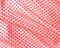 Neon Pink-White Poly-Lycra Texture Dobby Jacquard Woven Fabric By the Yard